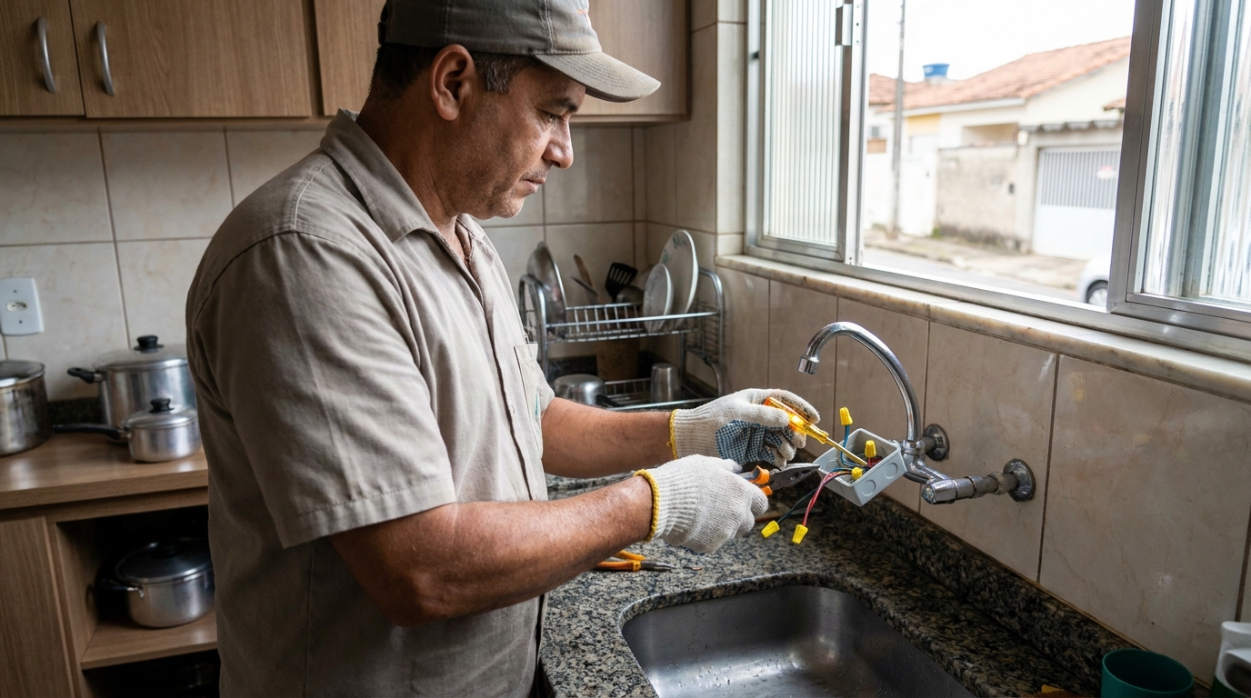 Adequação de Ponto Elétrico em Marília‑SP