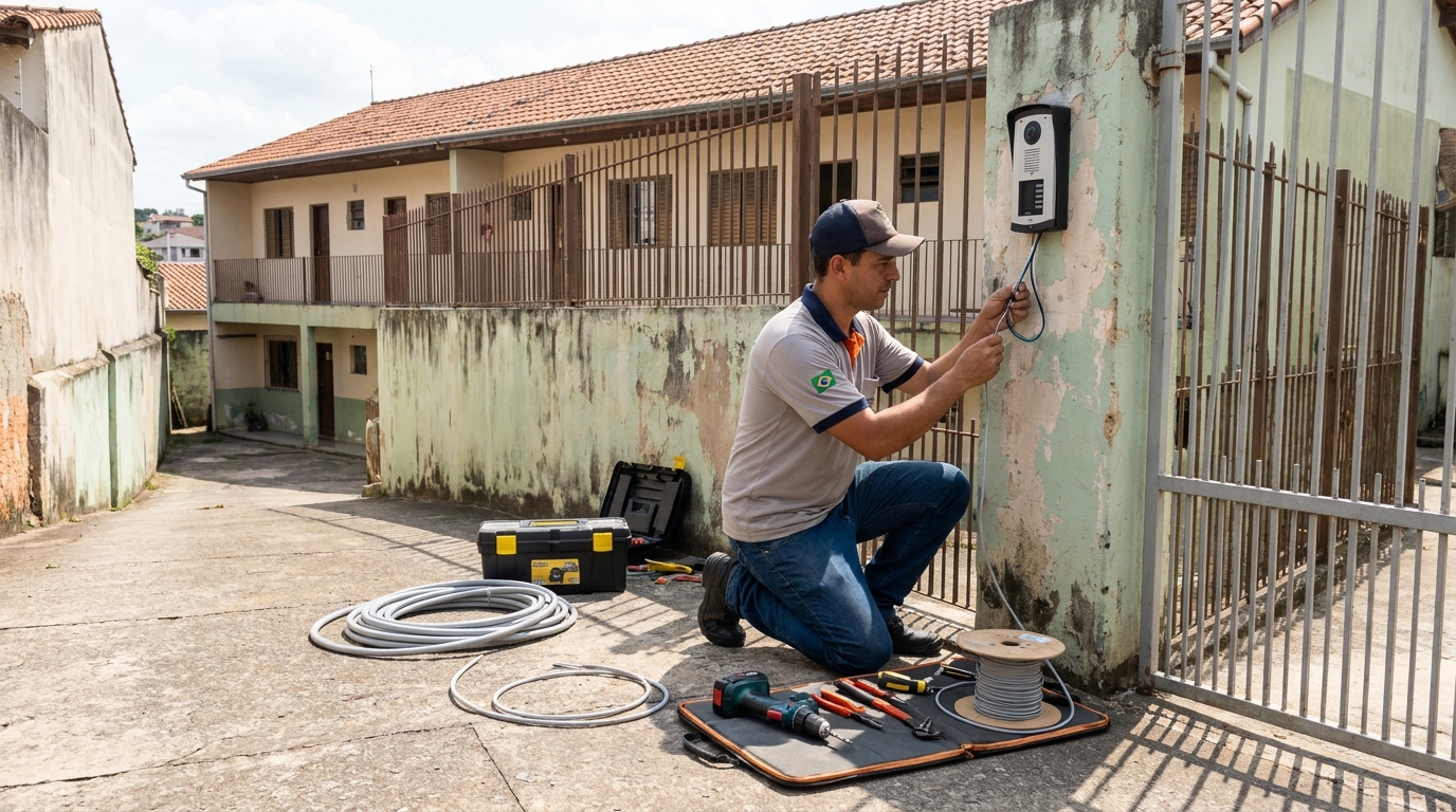 Instalação de Porteiro Eletrônico em Marília‑SP